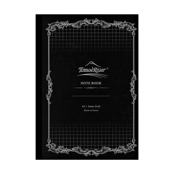 Sanzen Tomoe River FP A5 Softcover Notebook - Grid (160 pages) — front cover