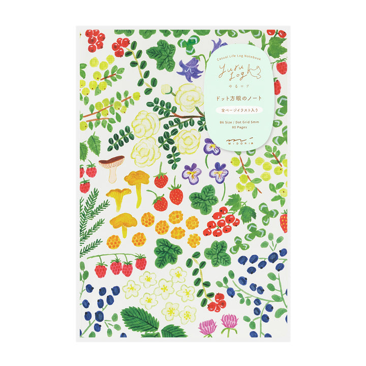 Midori Yuru Log Notebook [B6] - Scandinavia — front cover