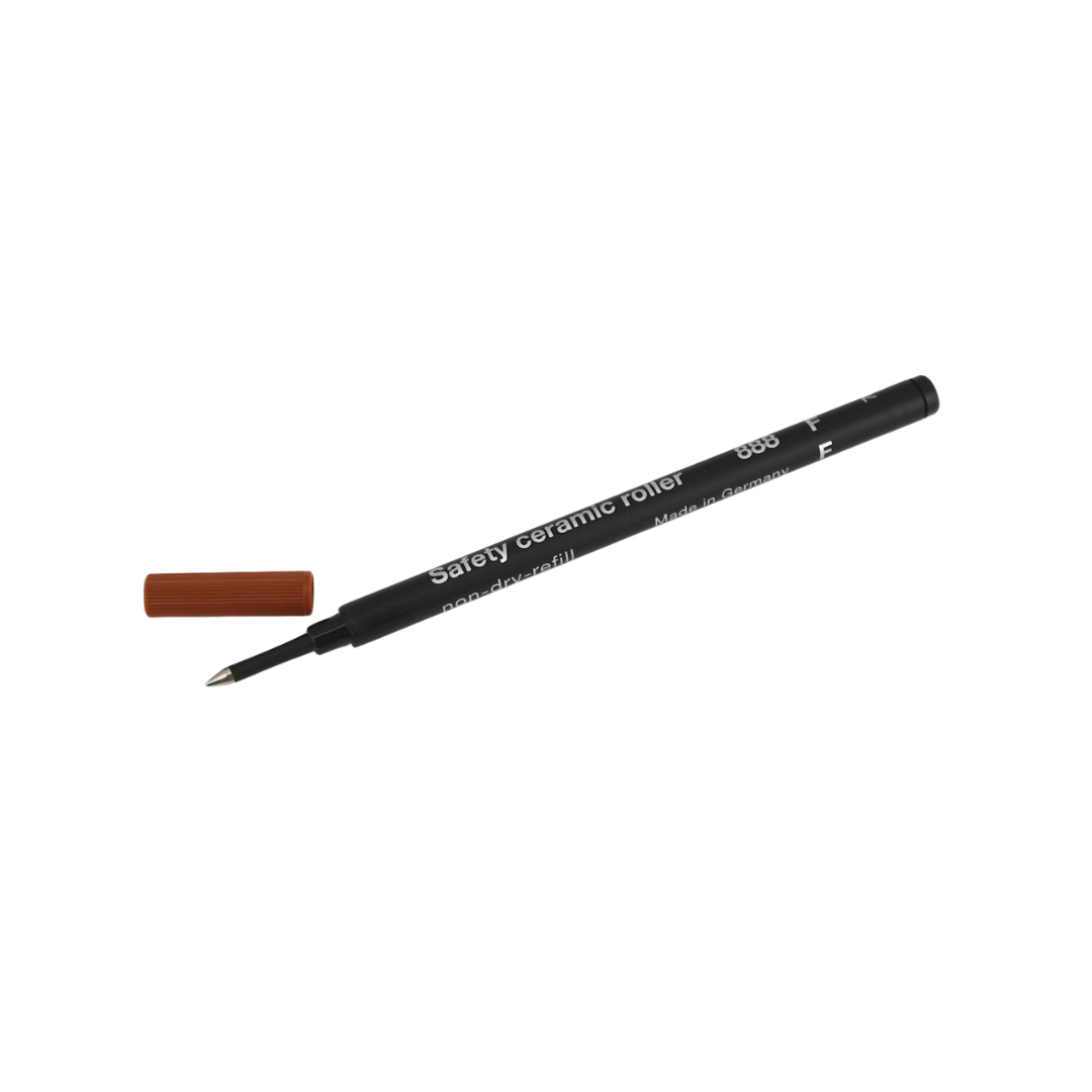 Schmidt Safety Ceramic Rollerball Refill 888 - Black | Fine — with packaging