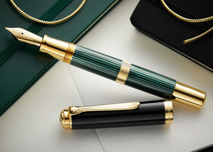 Pelikan Souveran M800 Fountain Pen 40th Anniversary Limited Edition [Pre-Order] — in use
