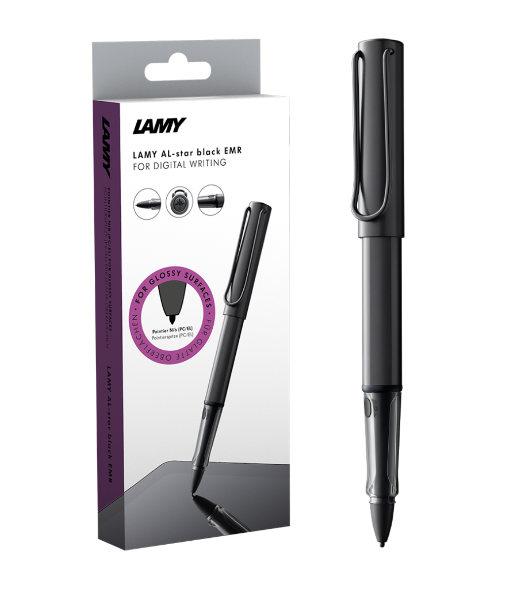 Lamy AL-star Black EMR PC/EL Pointer Digital Writing Pen — Lamy digital writing — premium stationery and lifestyle, at Cityluxe Singapore