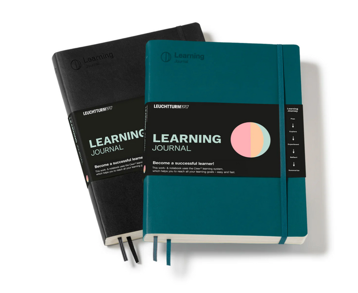 Leuchtturm1917 B5 Composition Softcover Learning Journal - Pacific Green — pocket detail