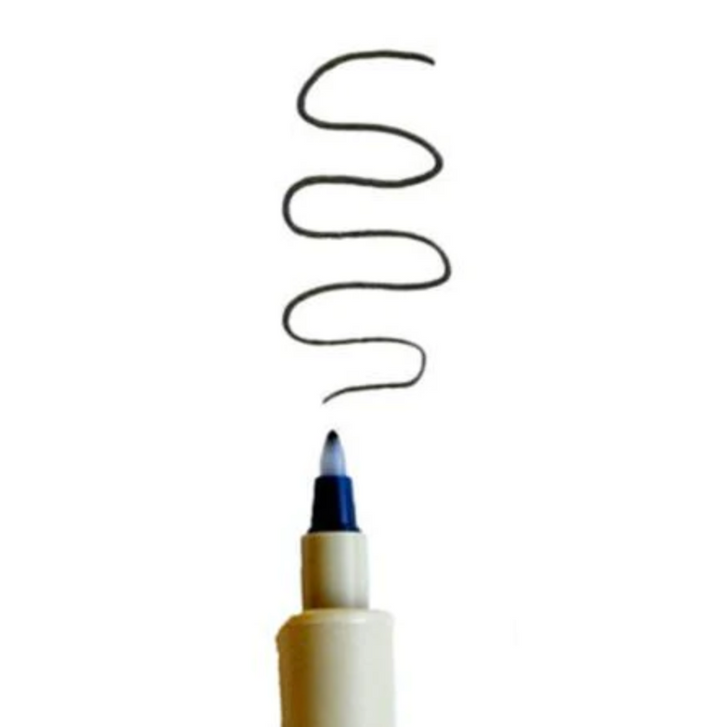 Sakura Pigma Micron PN Pen, 0.4-0.5 mm Line Width - Black — angle view