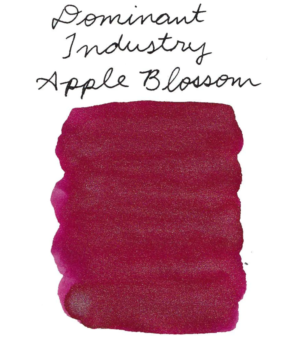Dominant Industry Pearl 25ml Ink Bottle  Apple Blossom 005 — colour swatch on paper