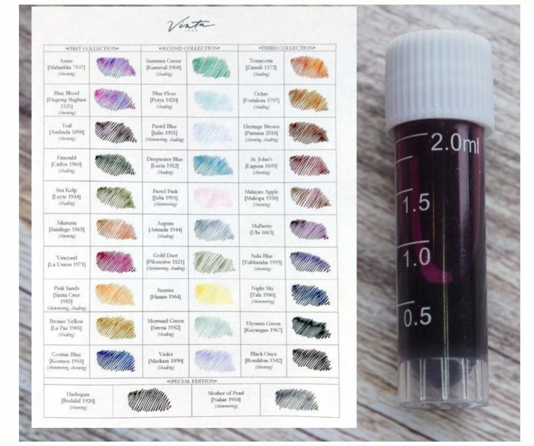 Vinta Inks Assorted Ink Sample 5ml - Random Color — bottle front