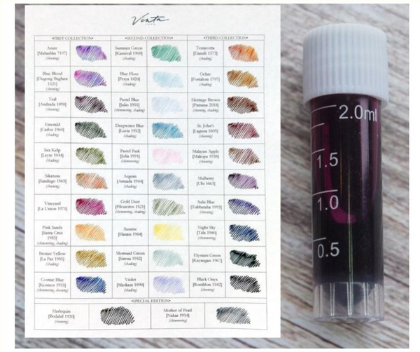 Vinta Inks Assorted Ink Sample 5ml - Random Color — bottle front