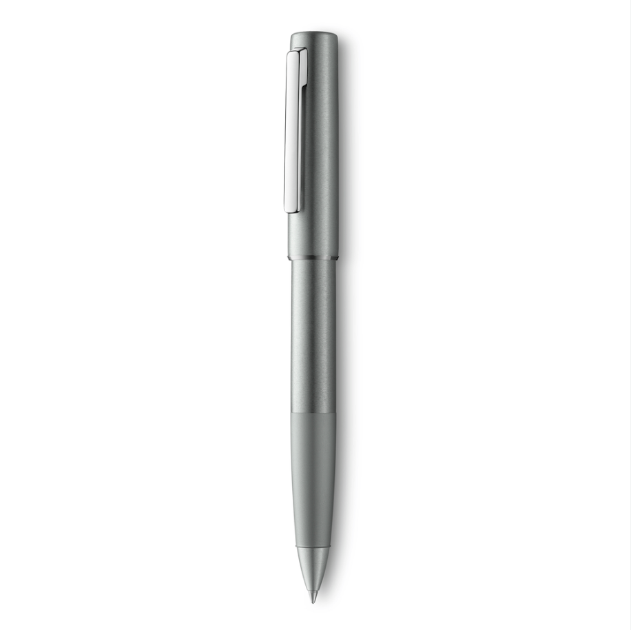 Lamy Aion Rollerball Pen Olivesilver — with packaging