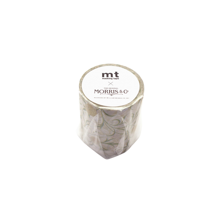 MT × Morris ＆ Co. Washi Tape - Scroll and Flower — pattern detail