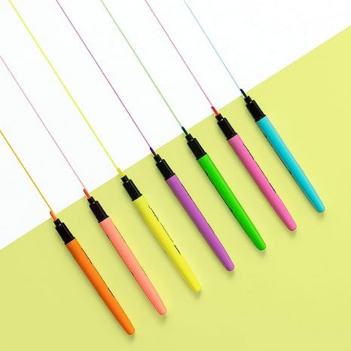 Sharpie Highlighter Clearview Stick Assorted 3CT - (Yellow, Pink, Green) — close-up