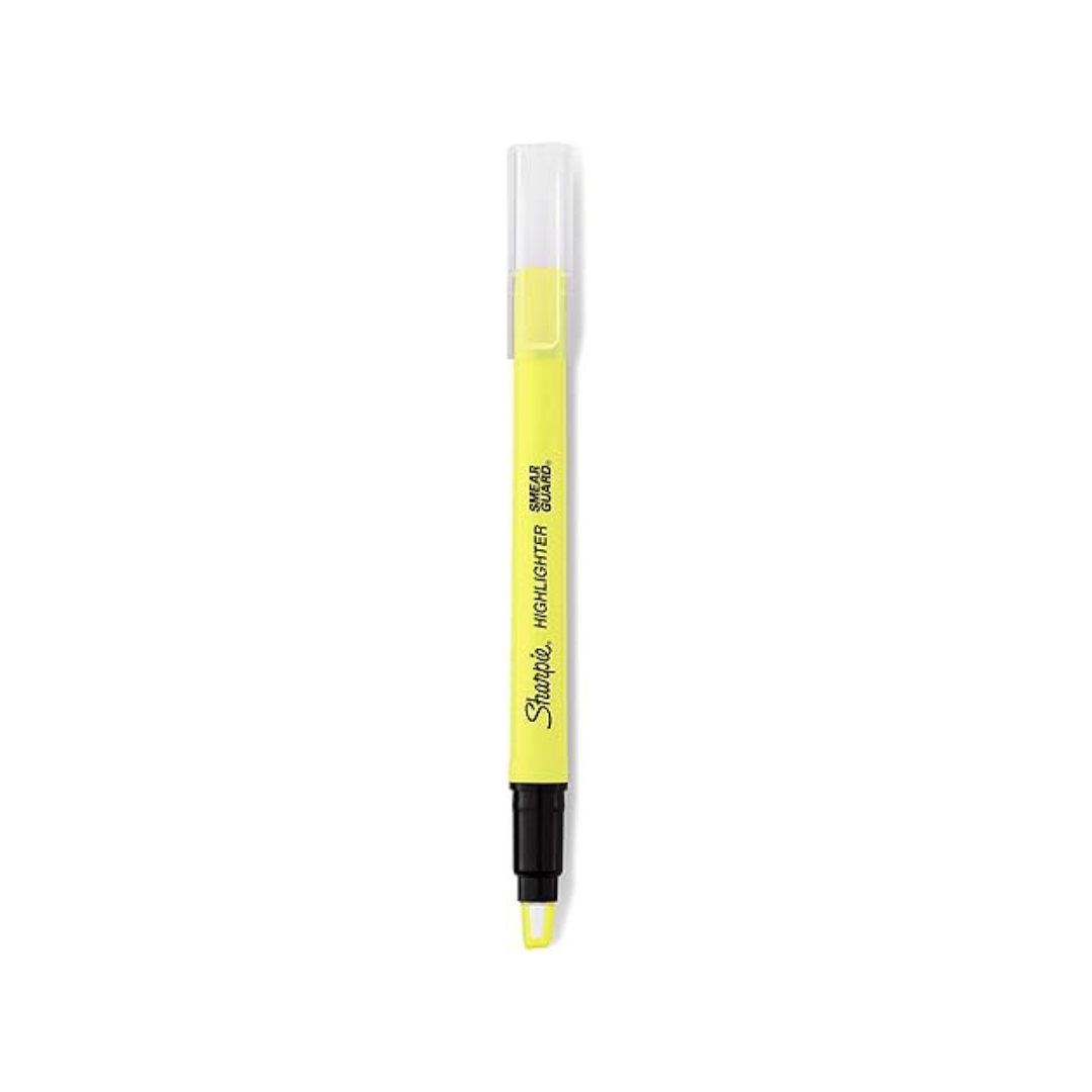 Sharpie Highlighter Clearview Stick Assorted 3CT - (Yellow, Pink, Green) — detail view