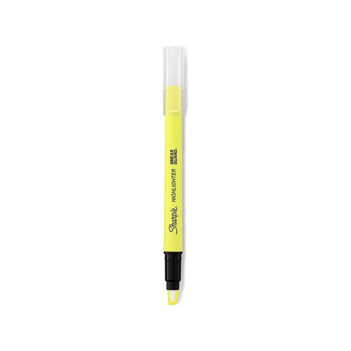 Sharpie Highlighter Clearview Stick Assorted 3CT - (Yellow, Pink, Green) — detail view