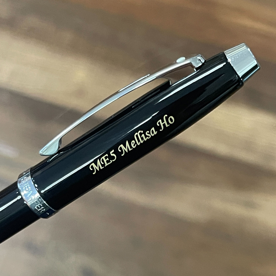 Sheaffer 100 E9338 Glossy Black Lacquer Ballpoint Pen (WW30) — Sheaffer ballpoint pen — reliable smooth-writing everyday pen, at Cityluxe Singapore