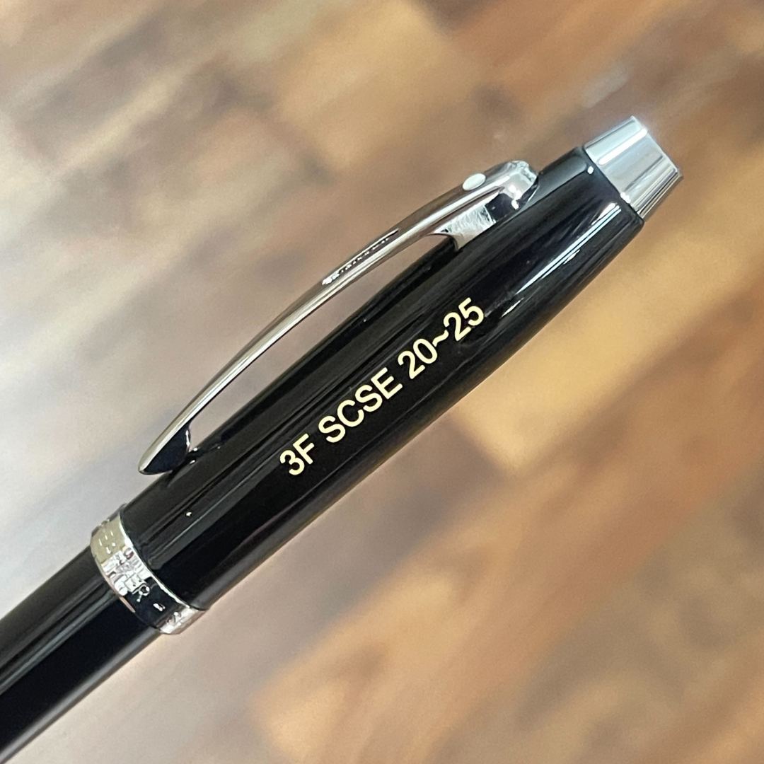 Sheaffer 100 E9338 Glossy Black Lacquer Ballpoint Pen (WW30) — Sheaffer ballpoint pen — reliable smooth-writing everyday pen, at Cityluxe Singapore