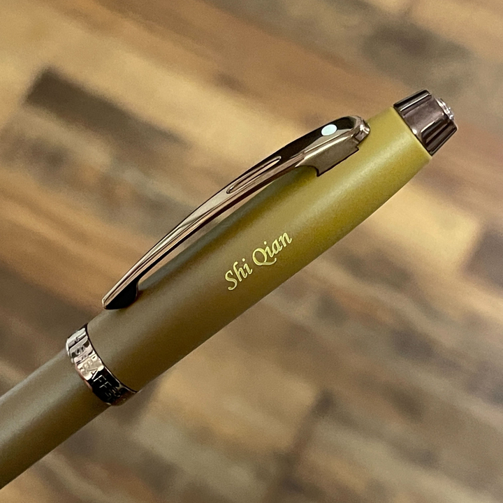 Sheaffer 100 E9374 Coffee Edition With PVD  Trims Ballpoint Pen (WW30 Coffee) — Sheaffer ballpoint pen — reliable smooth-writing everyday pen, at Cityluxe Singapore