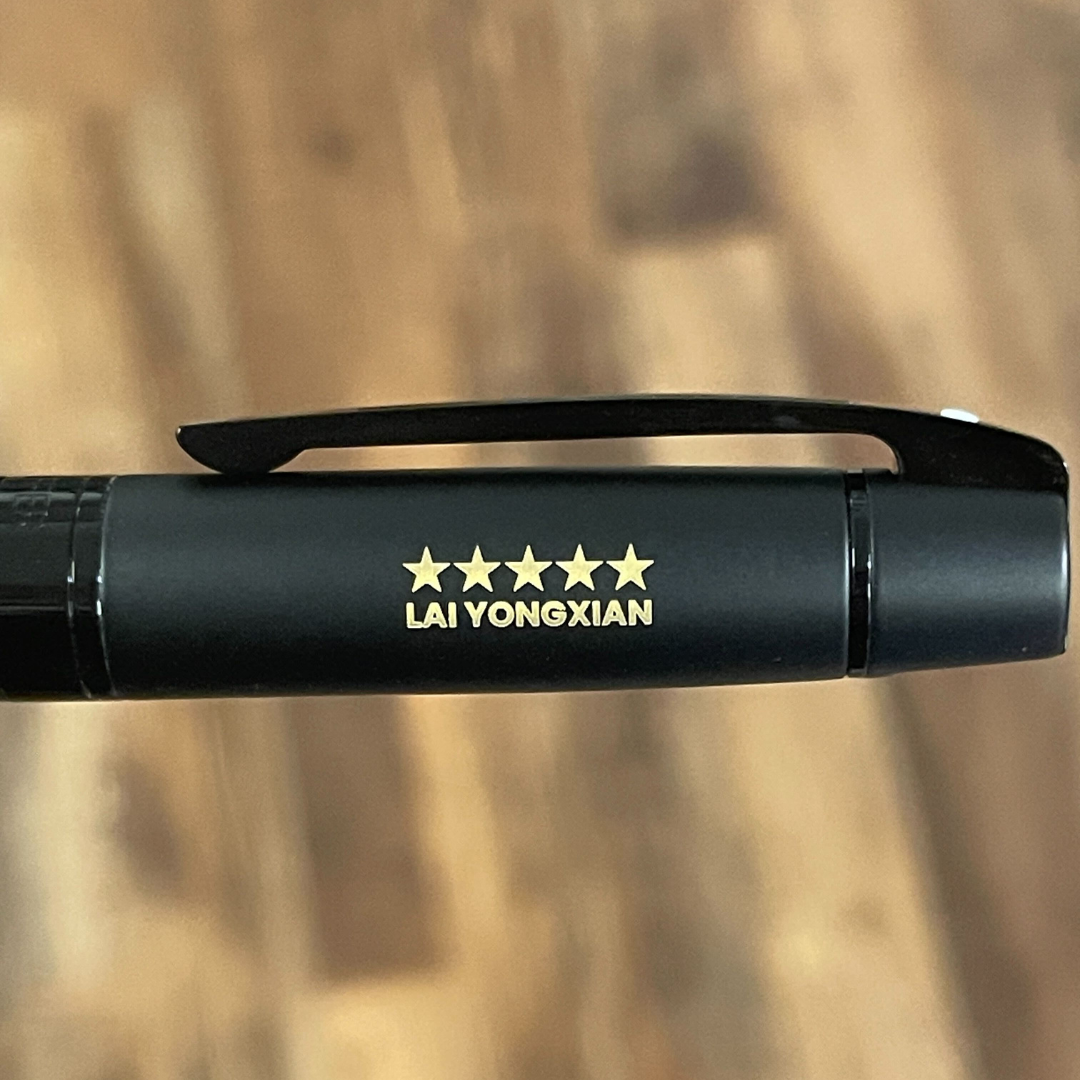 Sheaffer 300 E9343 Matte Black With Black Trims Ballpoint Pen (WW30) — Sheaffer ballpoint pen — reliable smooth-writing everyday pen, at Cityluxe Singapore