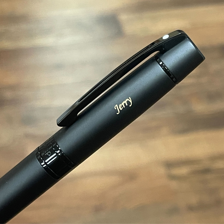 Sheaffer 300 E9343 Matte Black With Black Trims Ballpoint Pen (WW30) — Sheaffer ballpoint pen — reliable smooth-writing everyday pen, at Cityluxe Singapore