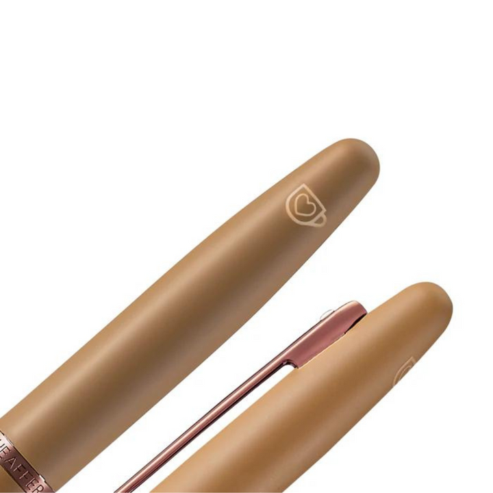 Sheaffer VFM E9428 Coffee Edition Matt Brown  With Regal Brown PVD Trims Ballpoint Pen (WW31 Coffee) — Sheaffer ballpoint pen — reliable smooth-writing everyday pen, at Cityluxe Singapore
