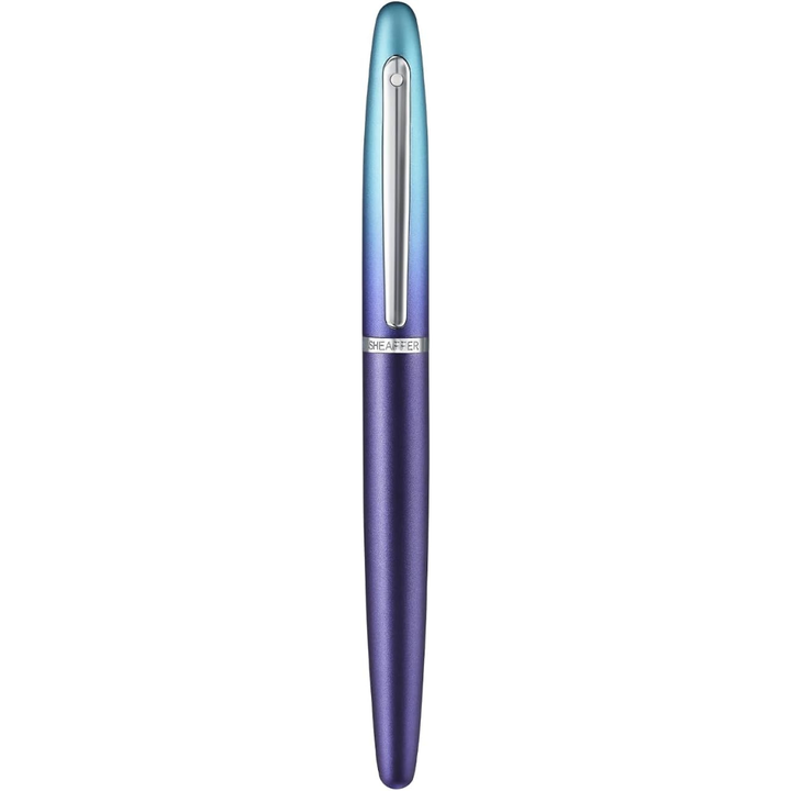 Sheaffer VFM 9430 Expressions Blue and Purple Pearlised Gradient Fountain Pen with Chrome-Plated Trims (WW31 Expressions) …