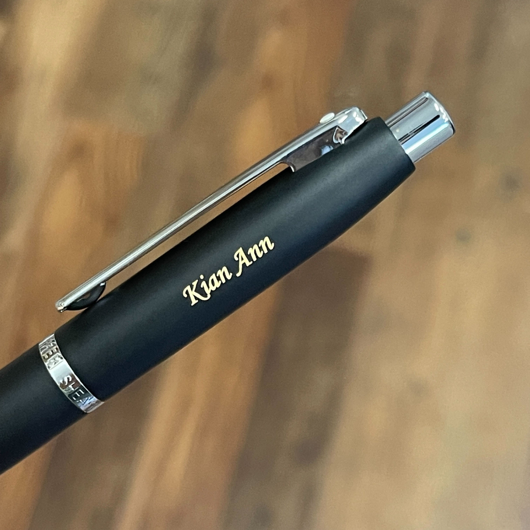 Sheaffer  VFM E9405 Matte Black With Chrome Trims Ballpoint Pen (WW31) — Sheaffer ballpoint pen — reliable smooth-writing everyday pen, at Cityluxe Singapore