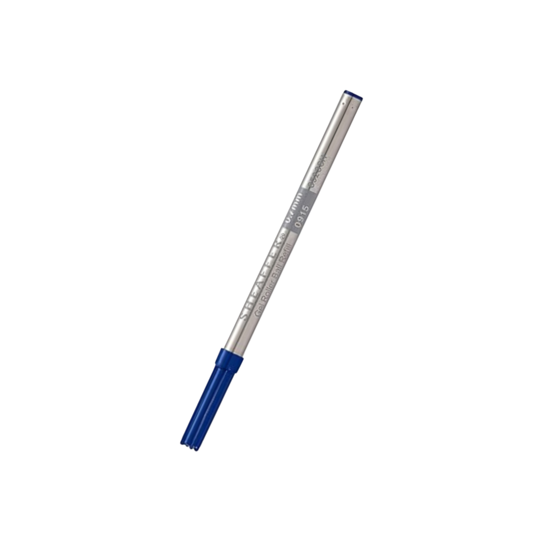 Sheaffer Rollerball Pen Refill Blister Card - Blue Medium for Award — capped