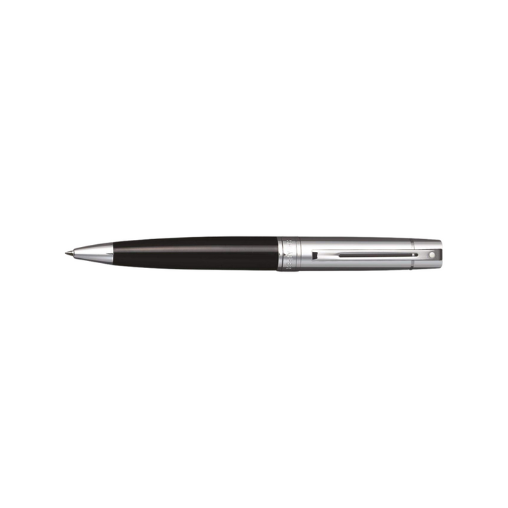 Sheaffer 300 E9314 Glossy Black Barrel and Bright Chrome Cap Ballpoint Pen (WW30) — Sheaffer ballpoint pen — reliable smooth-writing everyday pen, at Cityluxe Singapore