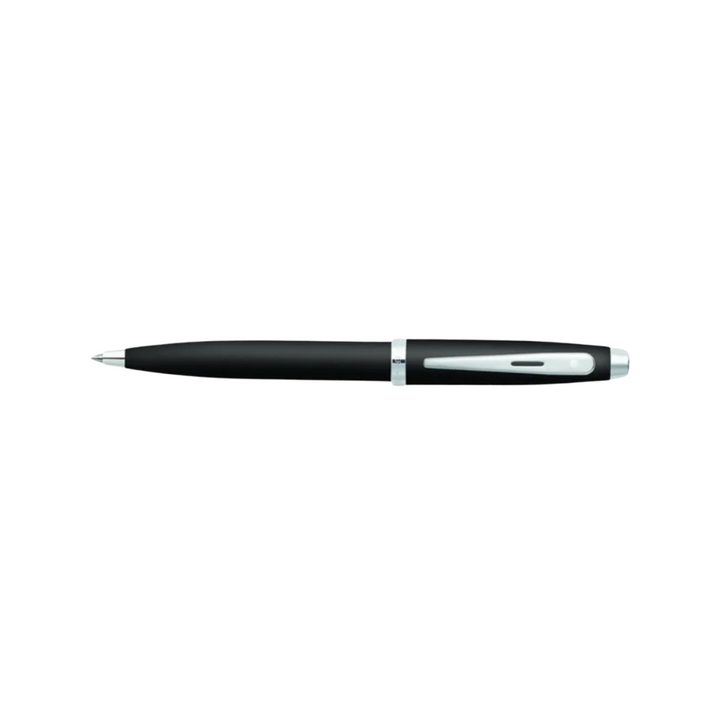 Sheaffer 100 E9317 Matte Black With Chrome Trims  Ballpoint Pen (WW30) — Sheaffer ballpoint pen — reliable smooth-writing everyday pen, at Cityluxe Singapore