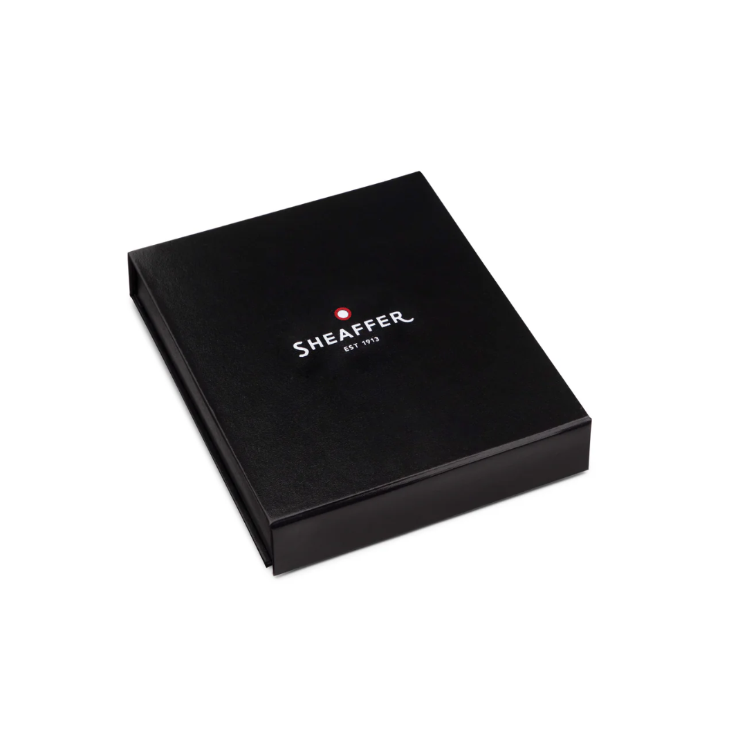 Sheaffer VFM E9405 Matte Black CT Ballpoint Pen with A6 Notebook Gift Set — Sheaffer ballpoint pen — reliable smooth-writing everyday pen, at Cityluxe Singapore