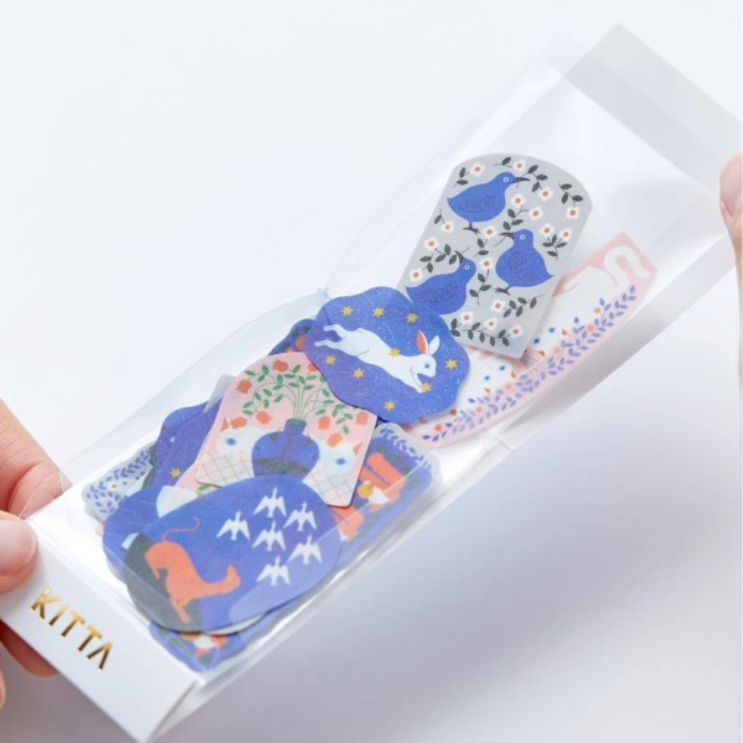 KITTA Flake Sticker - Shinwa — in use
