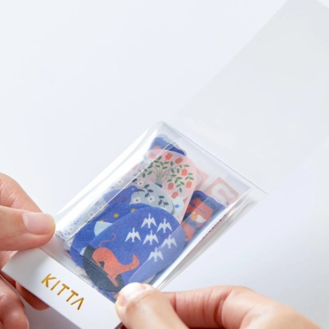 KITTA Flake Sticker - Shinwa — with packaging