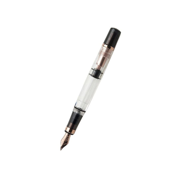 TWSBI Diamond 580 Fountain Pen Smoke RG II — TWSBI fountain pen — precision nib writing instrument, at Cityluxe Singapore stationery store