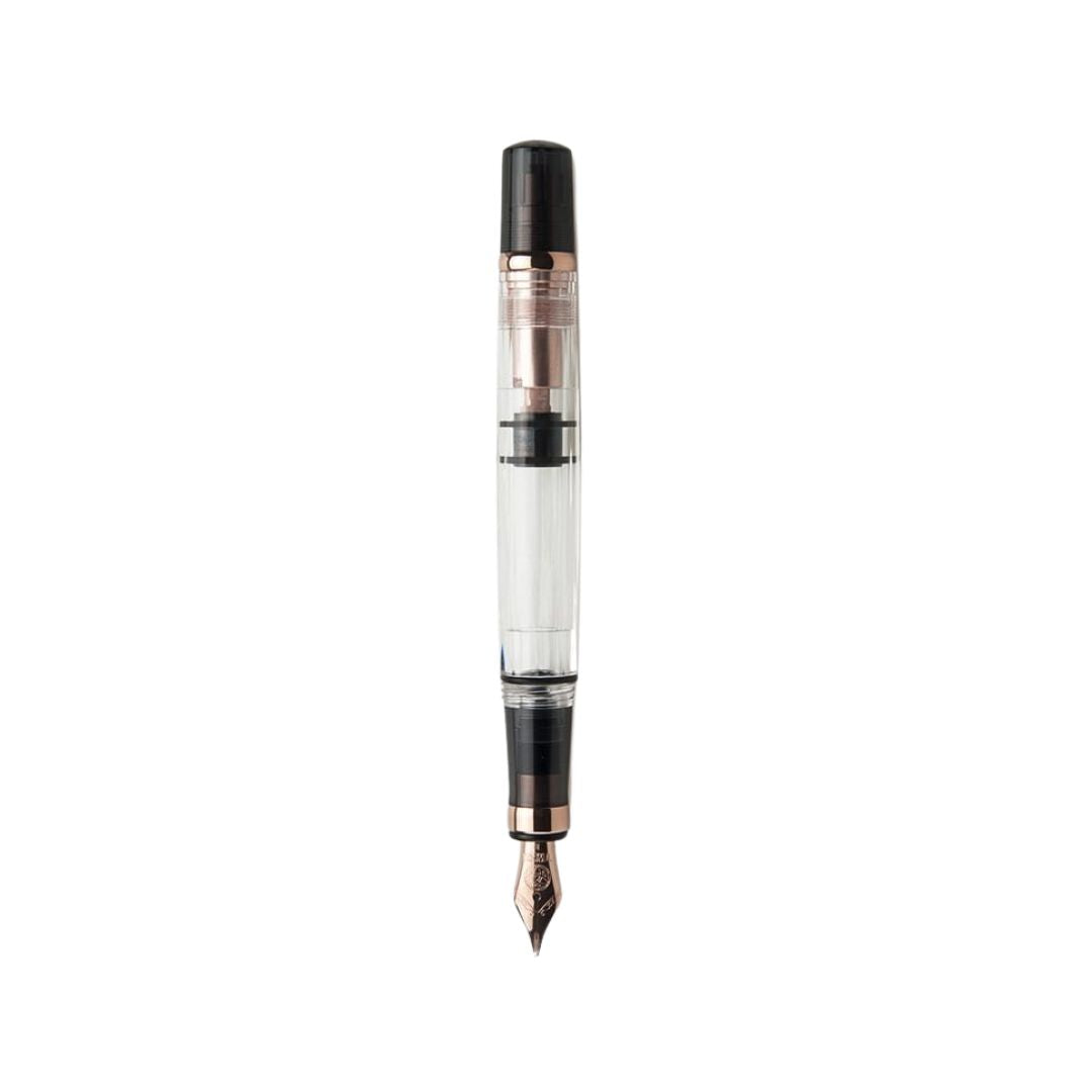 TWSBI Diamond 580 Fountain Pen Smoke RG II — TWSBI fountain pen — precision nib writing instrument, at Cityluxe Singapore stationery store