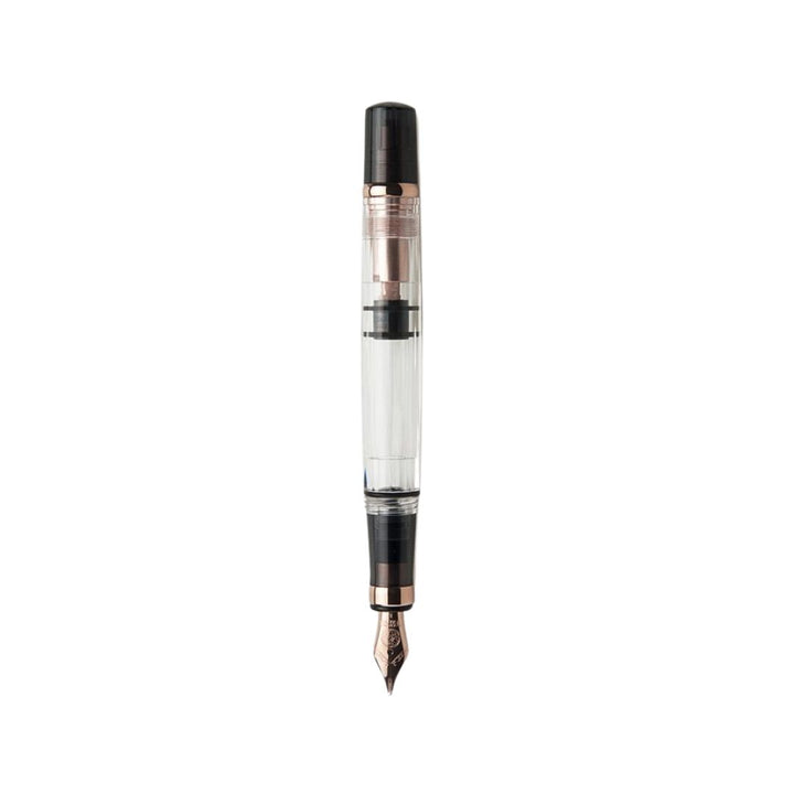 TWSBI Diamond 580 Fountain Pen Smoke RG II — TWSBI fountain pen — precision nib writing instrument, at Cityluxe Singapore stationery store