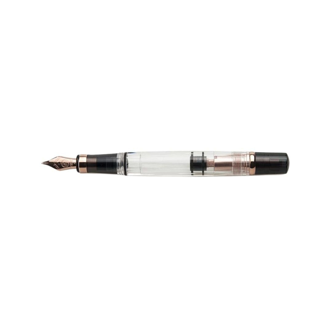 TWSBI Diamond 580 Fountain Pen Smoke RG II — TWSBI fountain pen — precision nib writing instrument, at Cityluxe Singapore stationery store