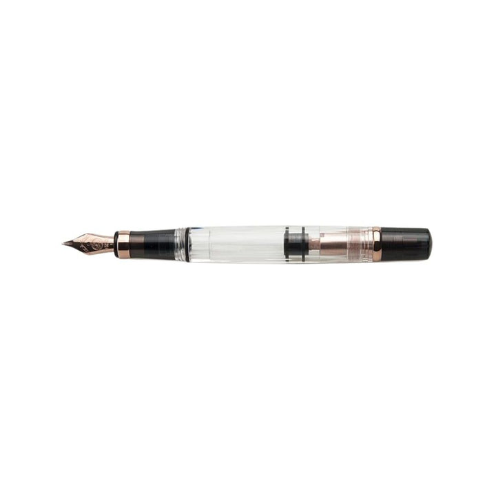 TWSBI Diamond 580 Fountain Pen Smoke RG II — TWSBI fountain pen — precision nib writing instrument, at Cityluxe Singapore stationery store