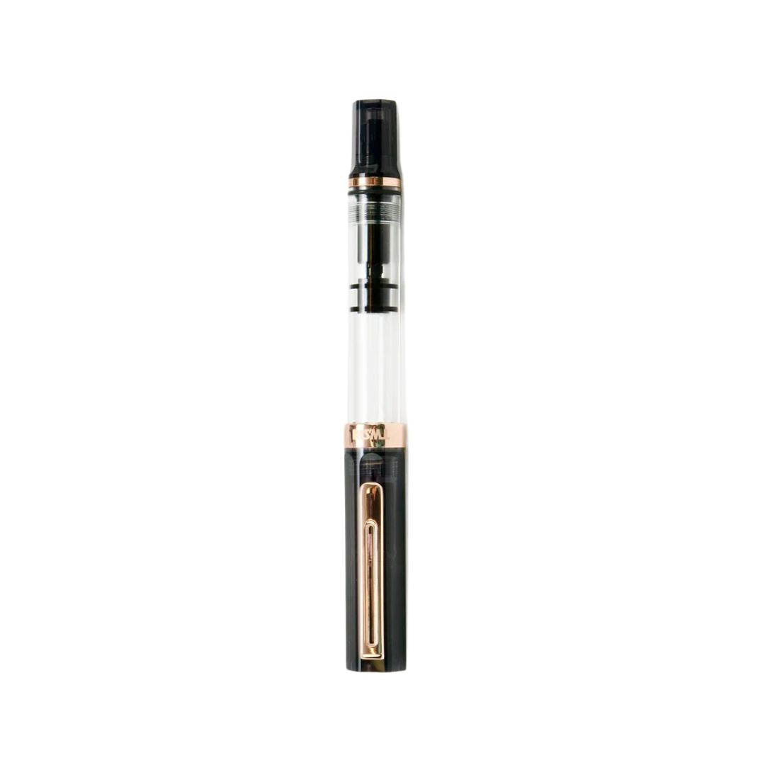 TWSBI ECO Fountain Pen in Smoke with Rose Gold Trim — TWSBI fountain pen — precision nib writing instrument, at Cityluxe Singapore stationery store