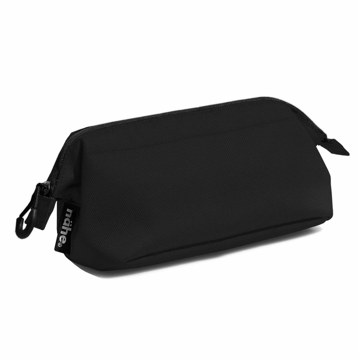 nähe Soft Gadget Pouch L in Black — Hightide carrying pouch — stationery storage and organisation, at Cityluxe Singapore