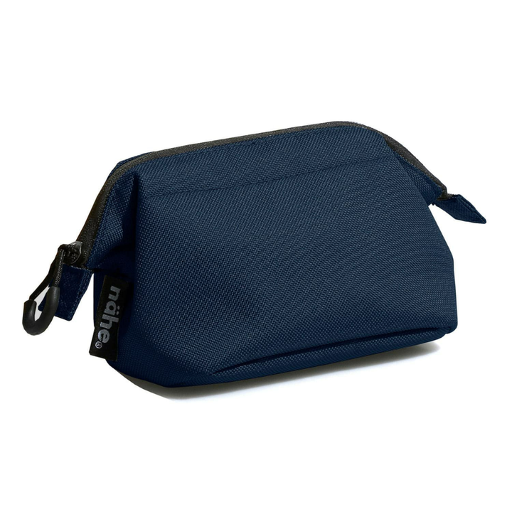 nähe Soft Gadget Pouch S in Navy — Hightide carrying pouch — stationery storage and organisation, at Cityluxe Singapore