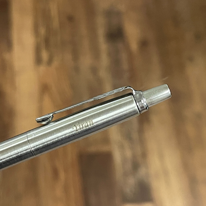 Parker Jotter Stainless Steel CT Ballpoint Pen — Parker ballpoint pen — reliable smooth-writing everyday pen, at Cityluxe Singapore