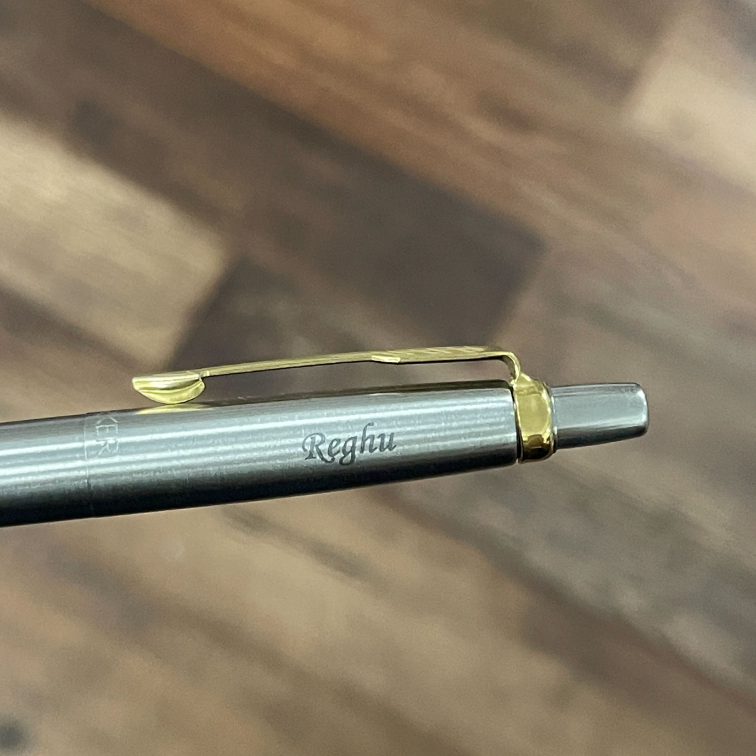 Parker Jotter Stainless Steel GT Ballpoint Pen — Parker ballpoint pen — reliable smooth-writing everyday pen, at Cityluxe Singapore