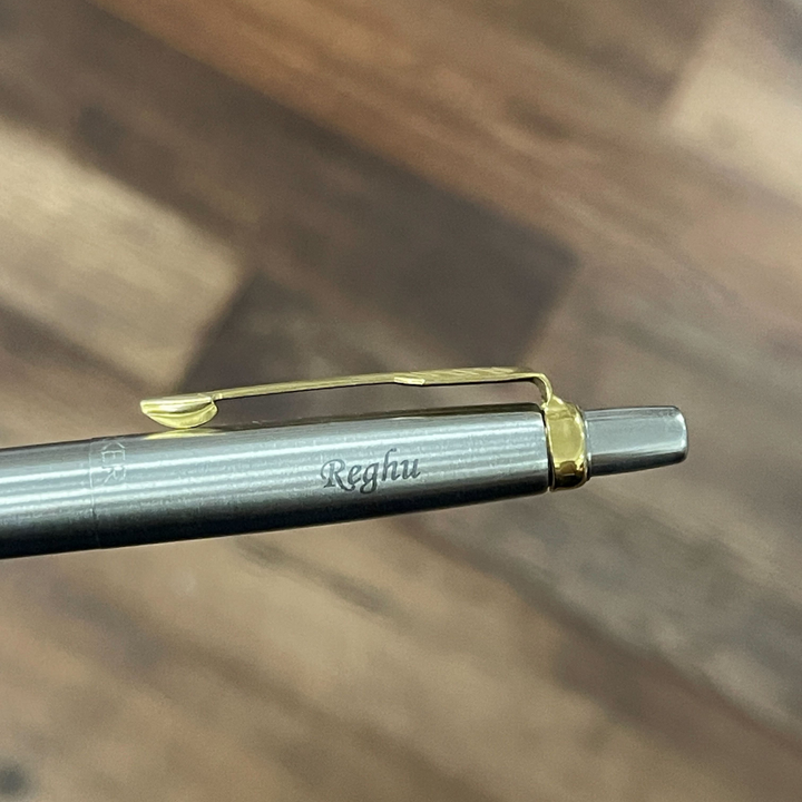Parker Jotter Stainless Steel GT Ballpoint Pen — Parker ballpoint pen — reliable smooth-writing everyday pen, at Cityluxe Singapore