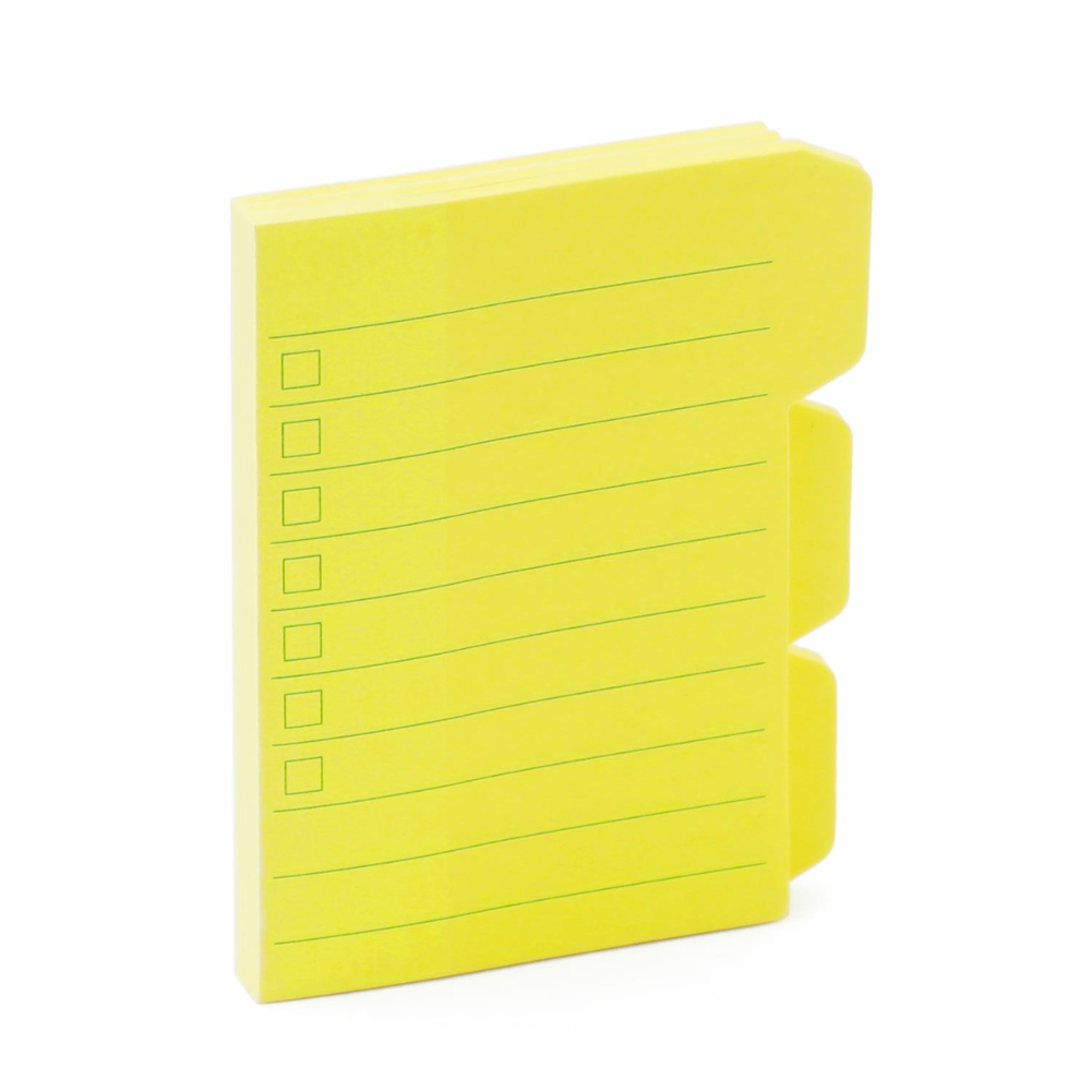 Hightide Sticky Tab Yellow — side view