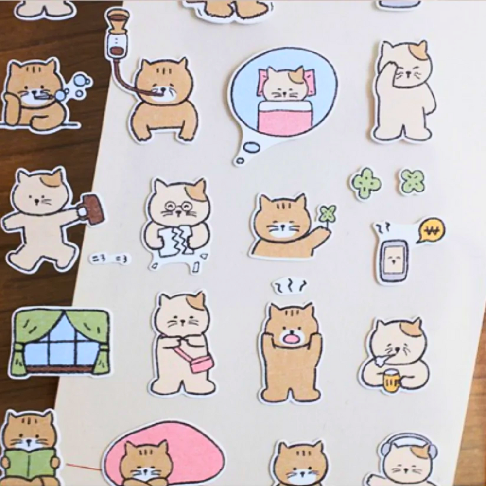 Suatelier Daily Deco Sticker - goyomi & goyami — side view