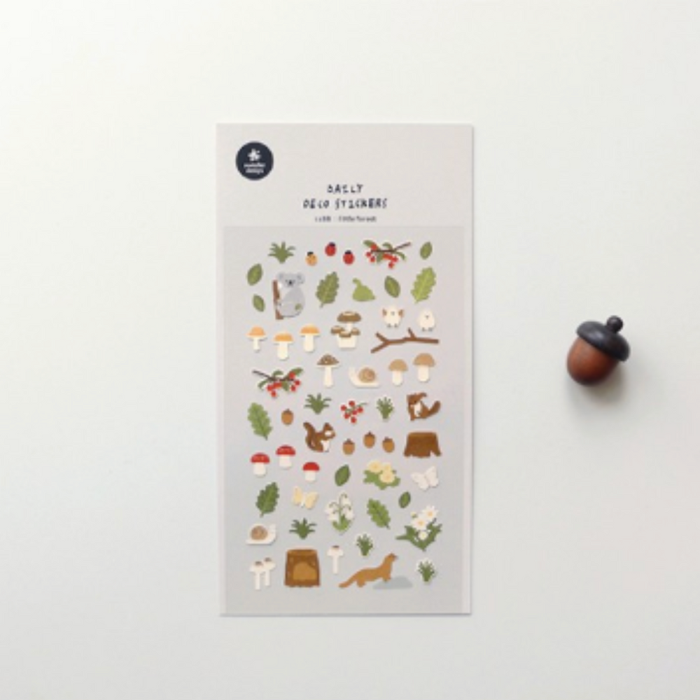 Suatelier Daily Deco Sticker - Little Forest — side view