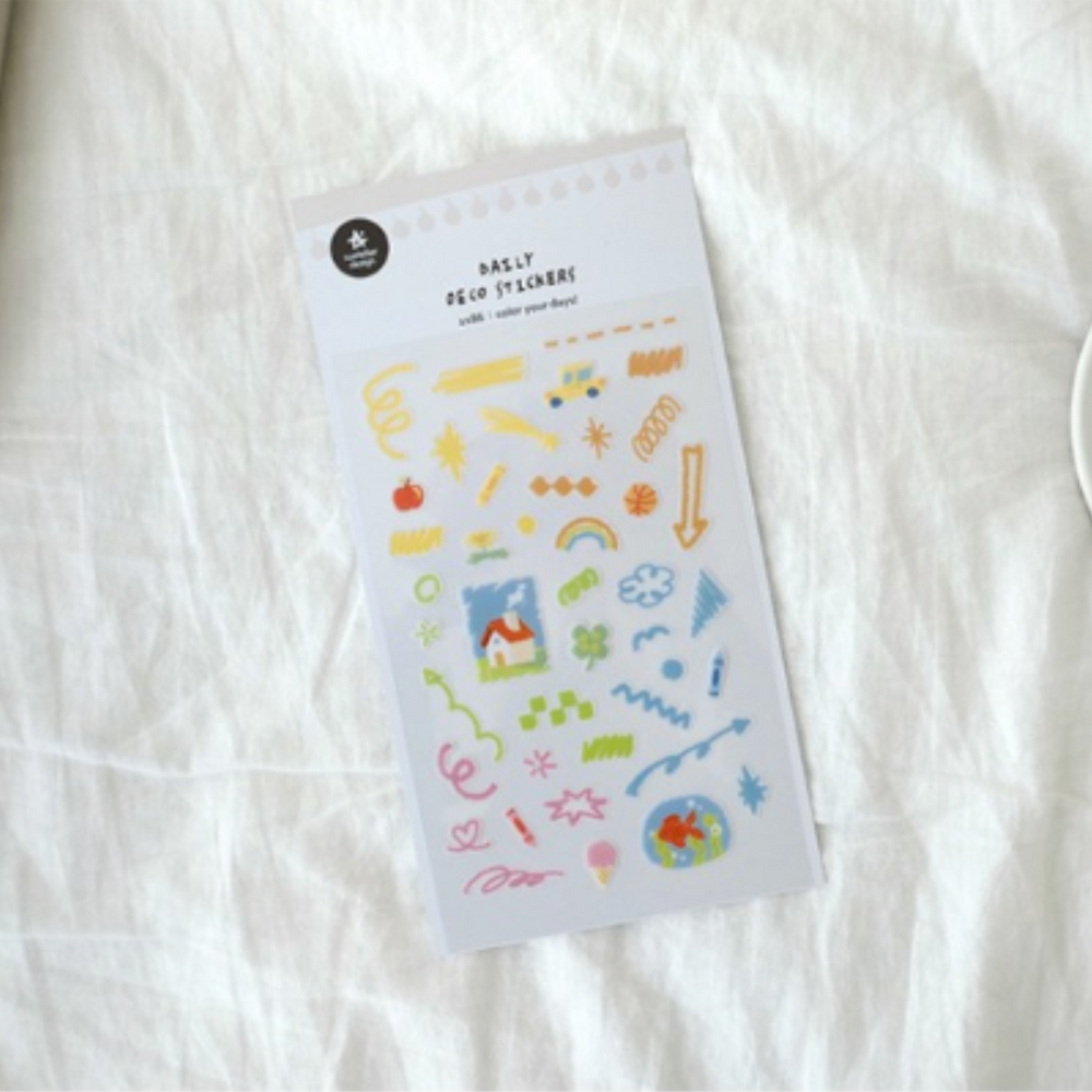 Suatelier Daily Deco Sticker - color your days! — side view