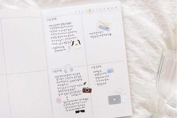 Suatelier Daily Deco Stickers - Sticker In My Bag — flat lay
