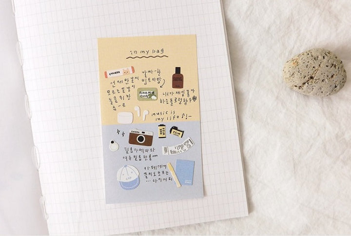Suatelier Daily Deco Stickers - Sticker In My Bag — close-up