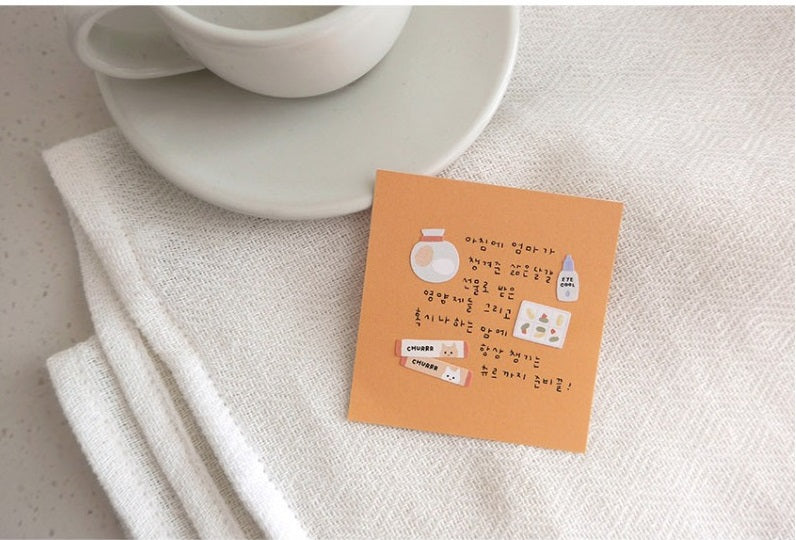 Suatelier Daily Deco Stickers - Sticker In My Bag — flat lay