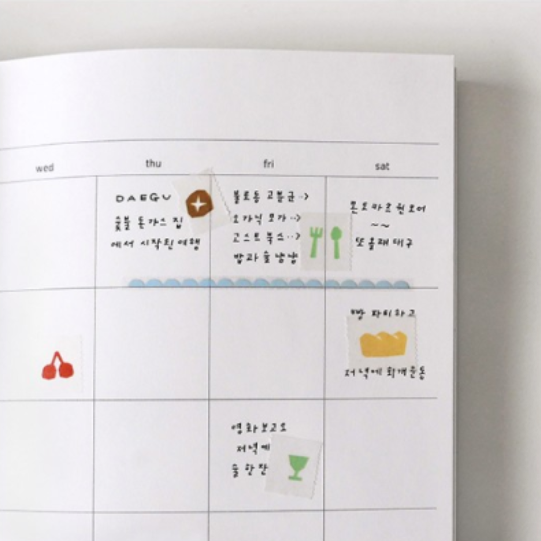 Suatelier Masking Tape - Illust.07 — colour swatch