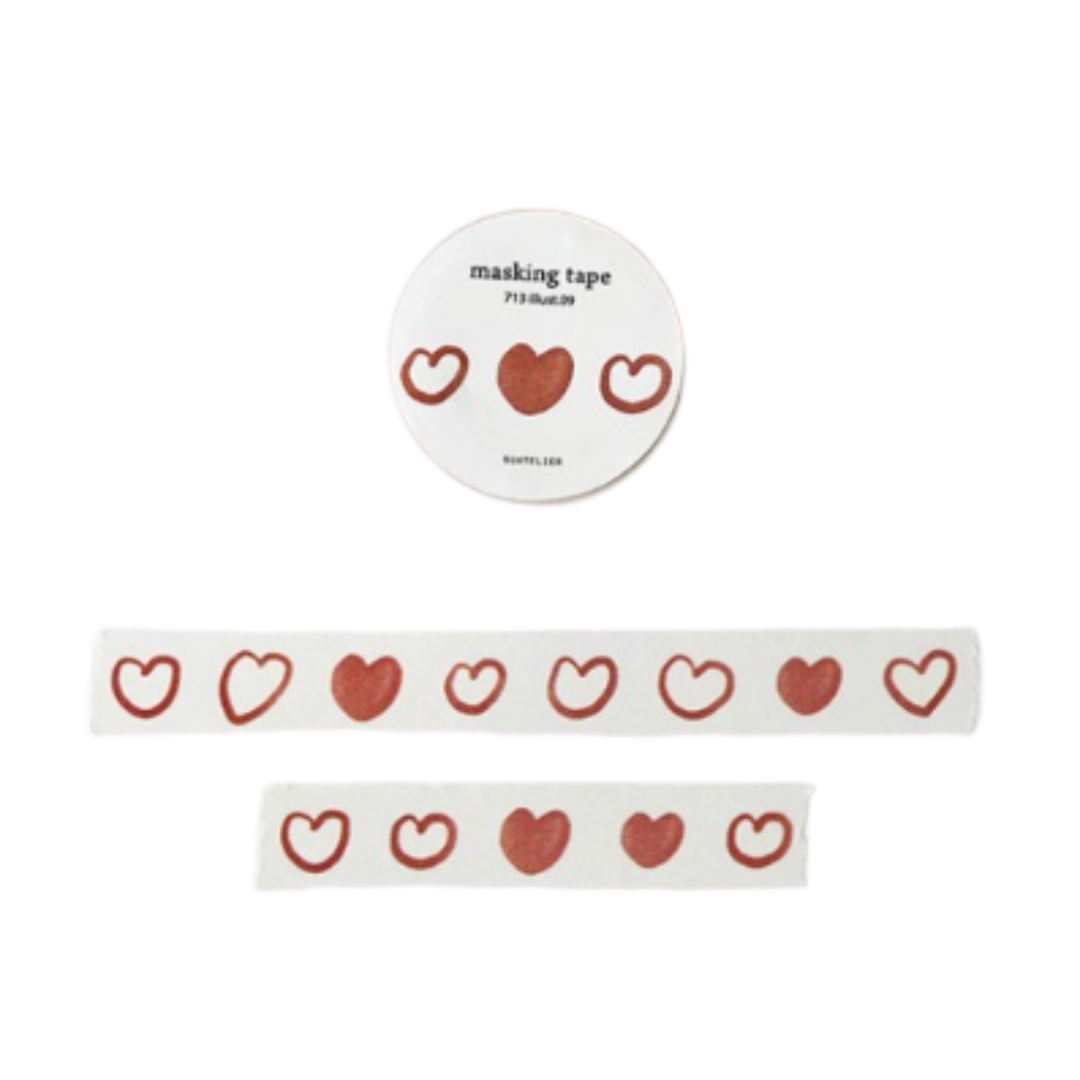 Suatelier Masking Tape - Illust.09 — roll front