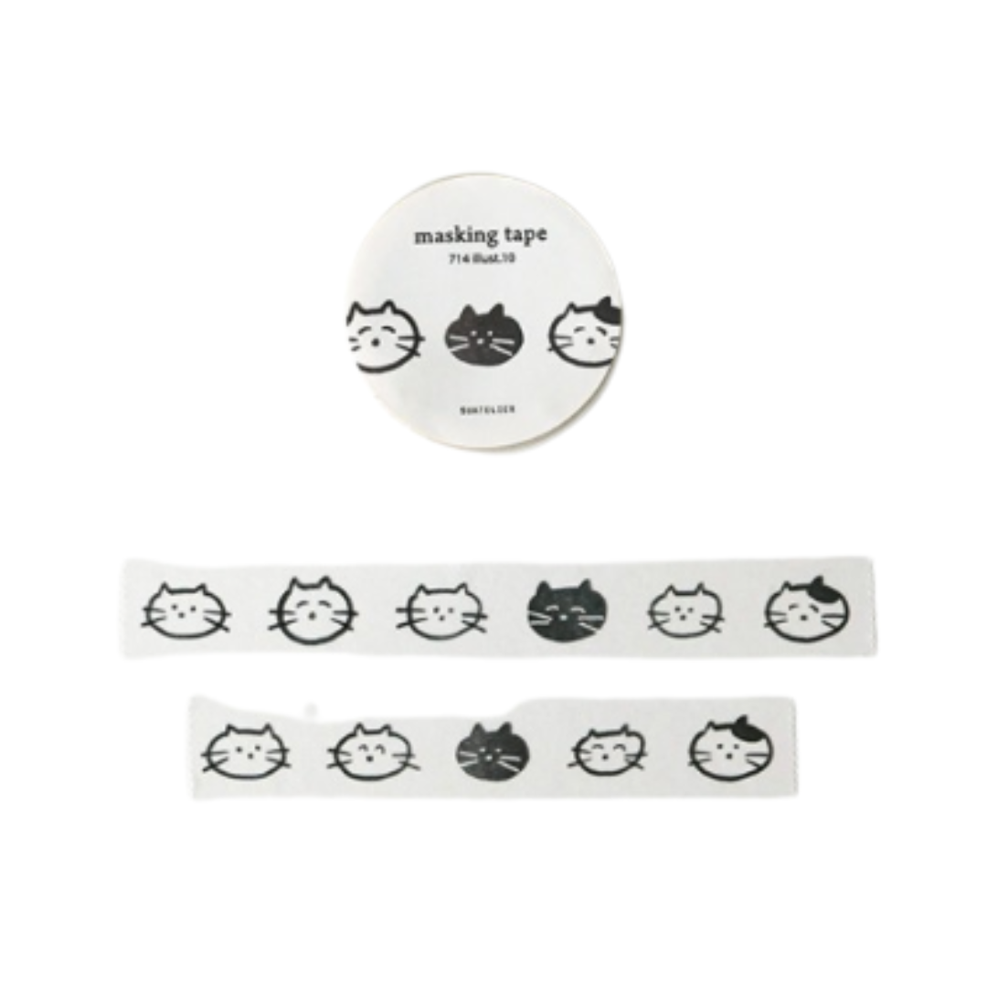 Suatelier Masking Tape - Illust.10 — roll front